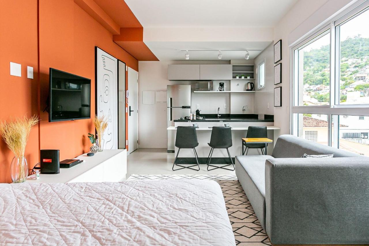 Apartamentos Completos Ao Lado Da Ufsc - Navona ฟลอเรียนอโปลิส ภายนอก รูปภาพ